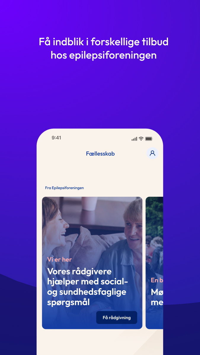 Få indblik i tilbud fra Epilepsiforeningen.
